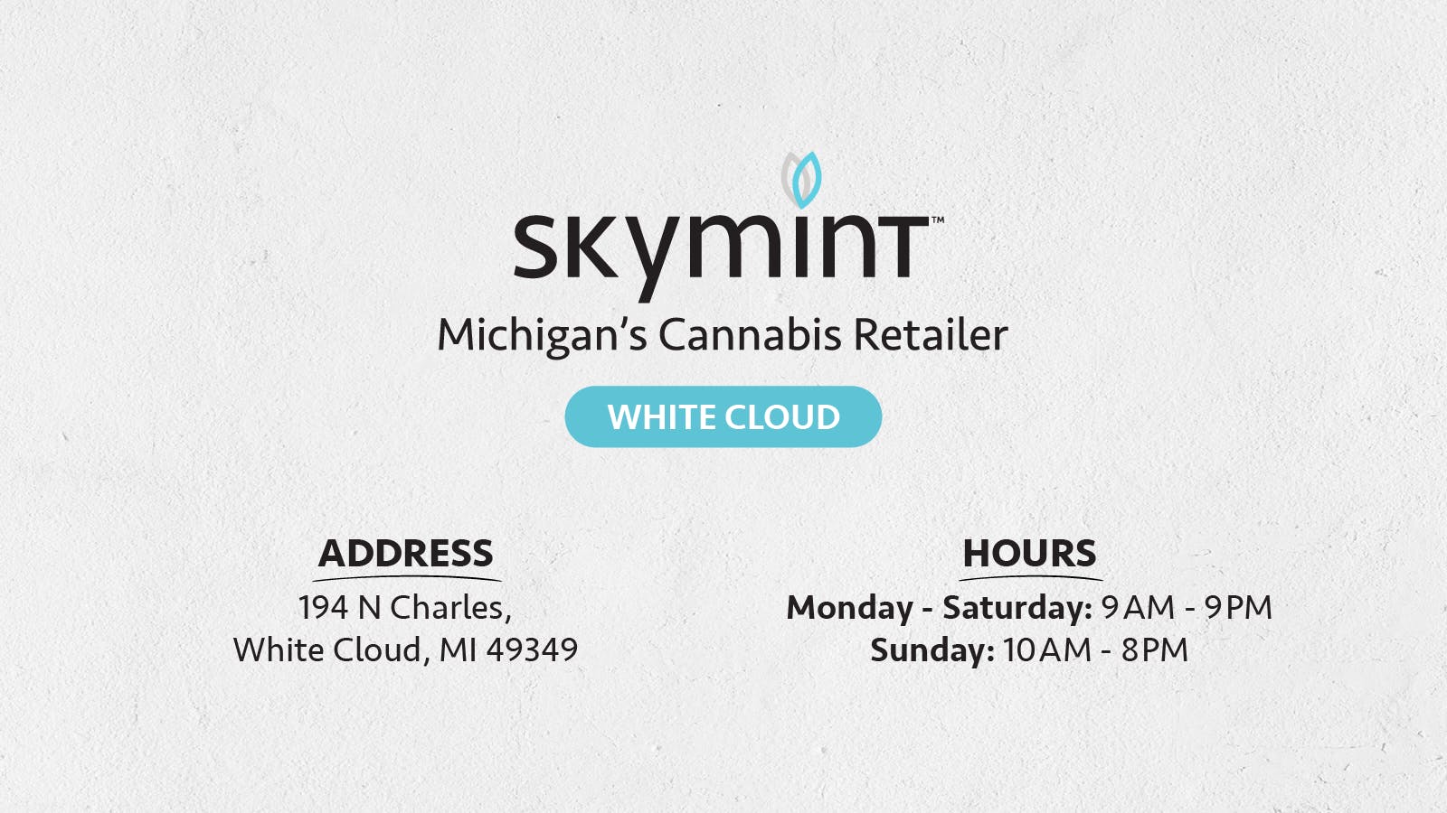 Skymint White Cloud (Recreational) listing banner