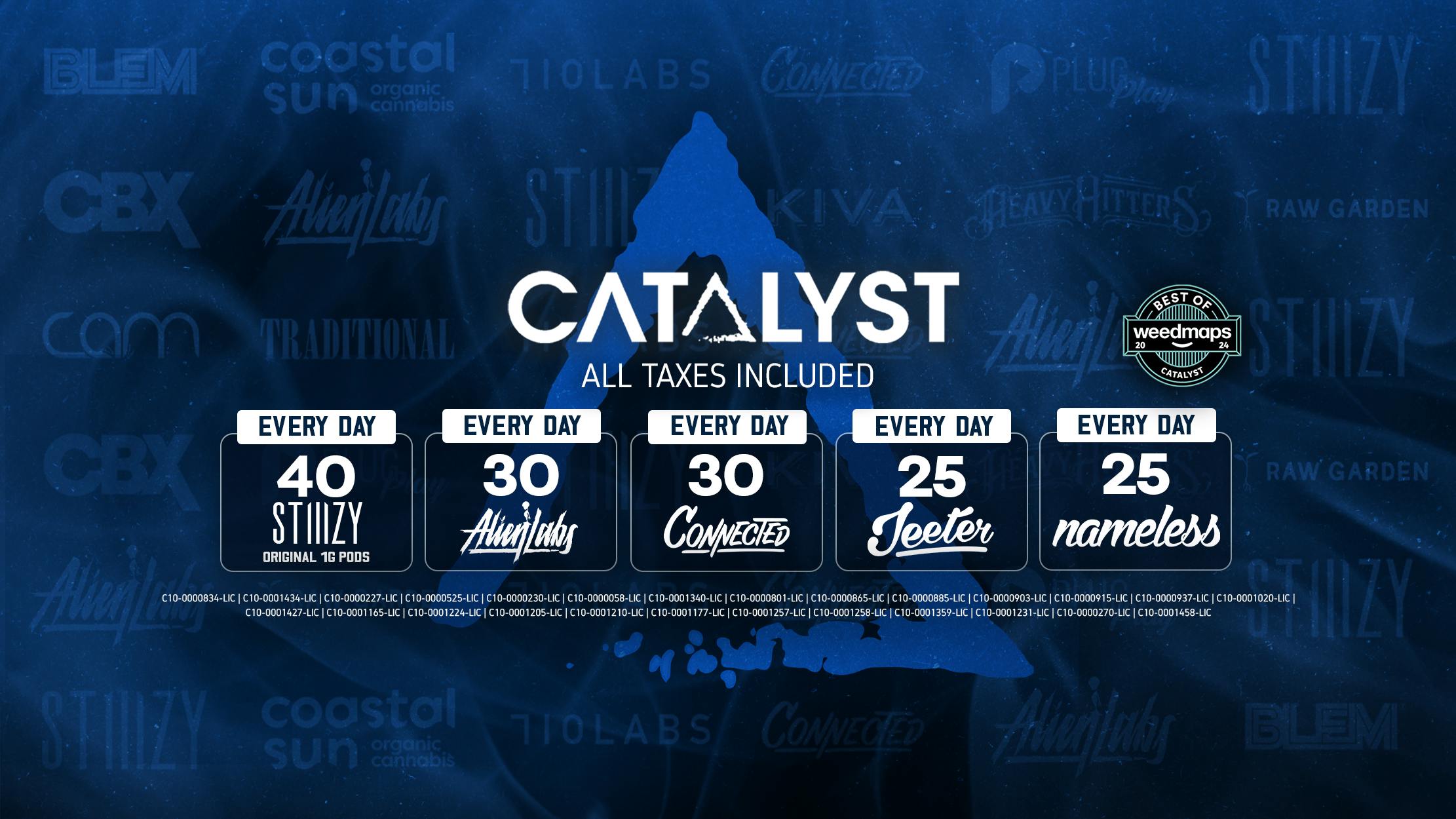 Catalyst Cannabis Dispensary Bellflower listing banner