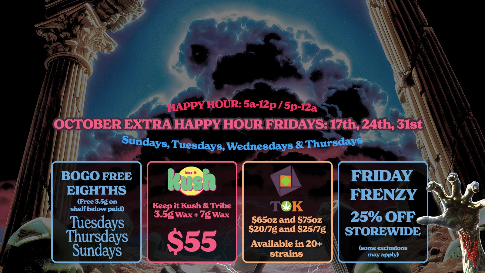 Kush House - 24 Hours Never Closed! - Classen listing banner