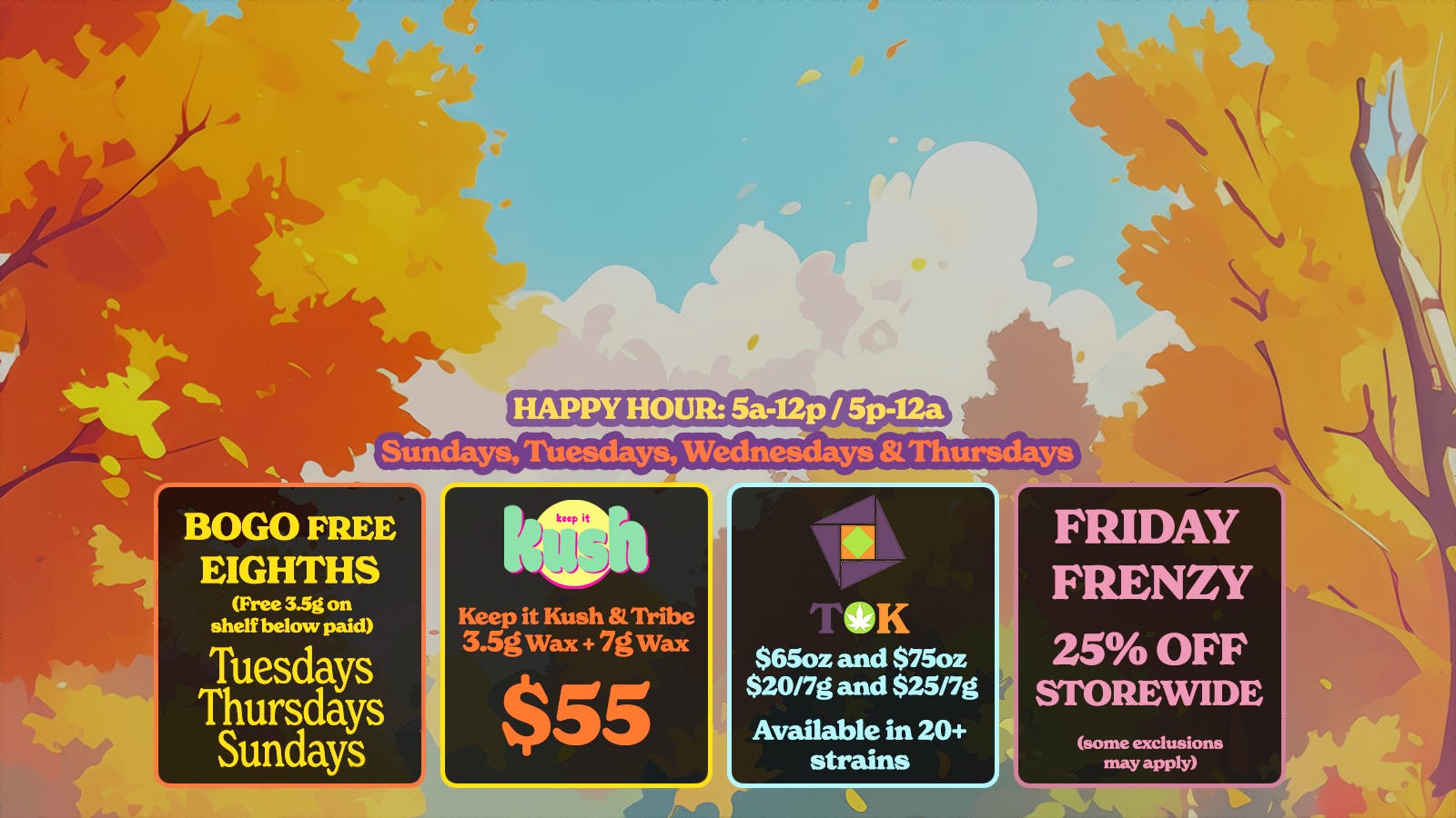 Kush House - 24 Hours Never Closed! - Classen listing banner