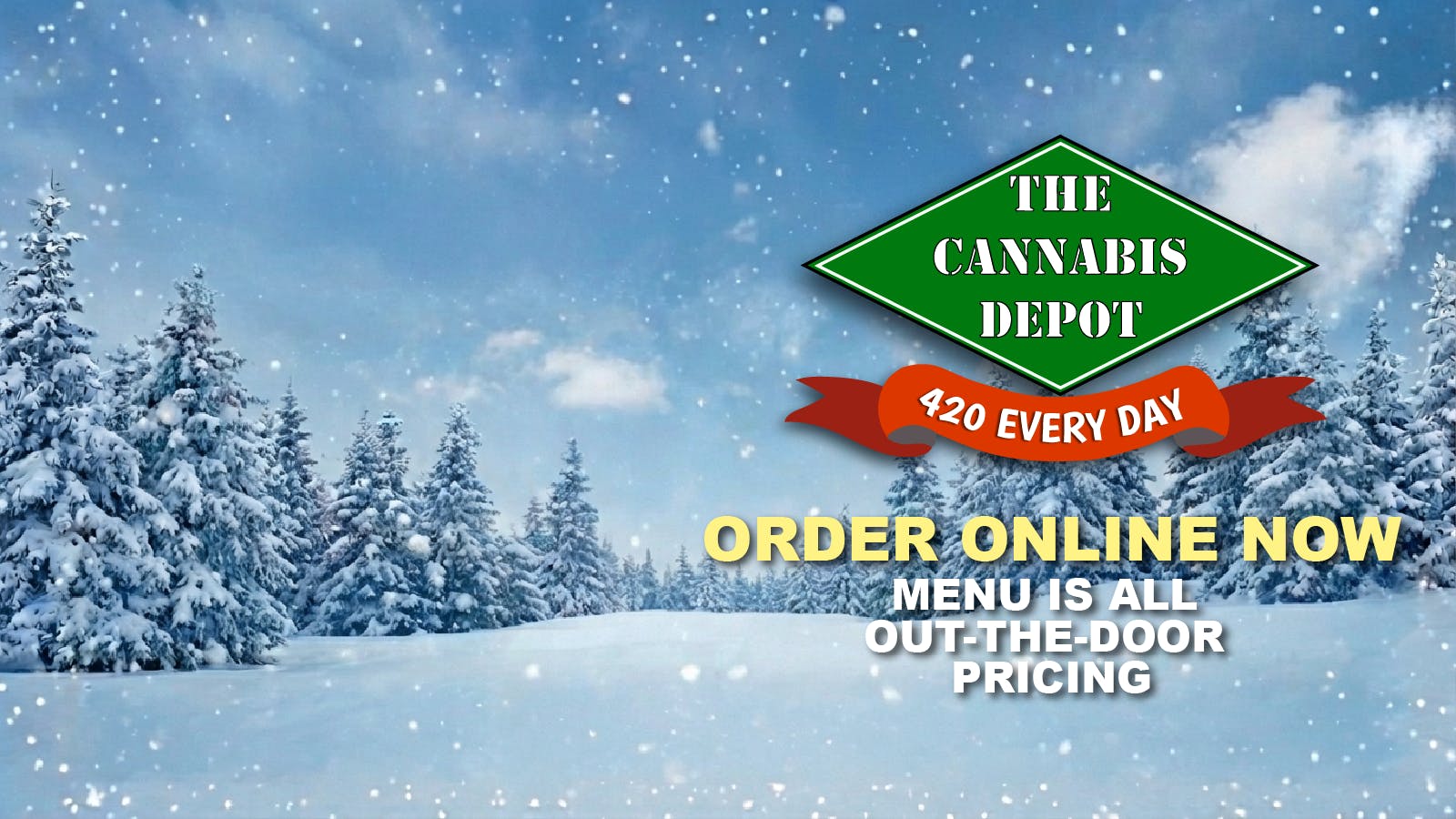 The Cannabis Depot listing banner