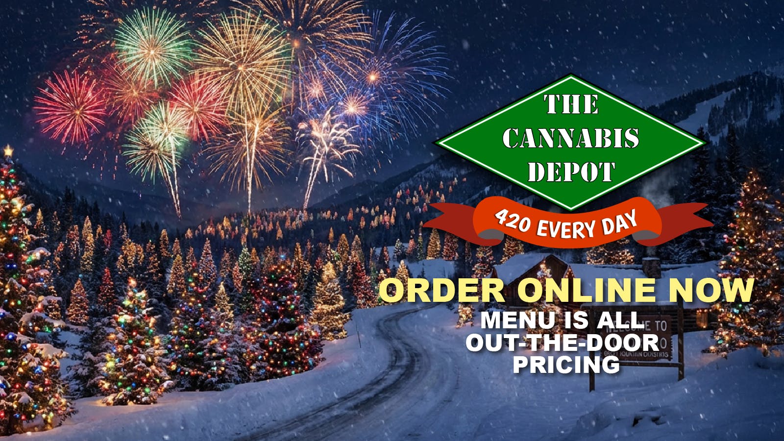 The Cannabis Depot listing banner