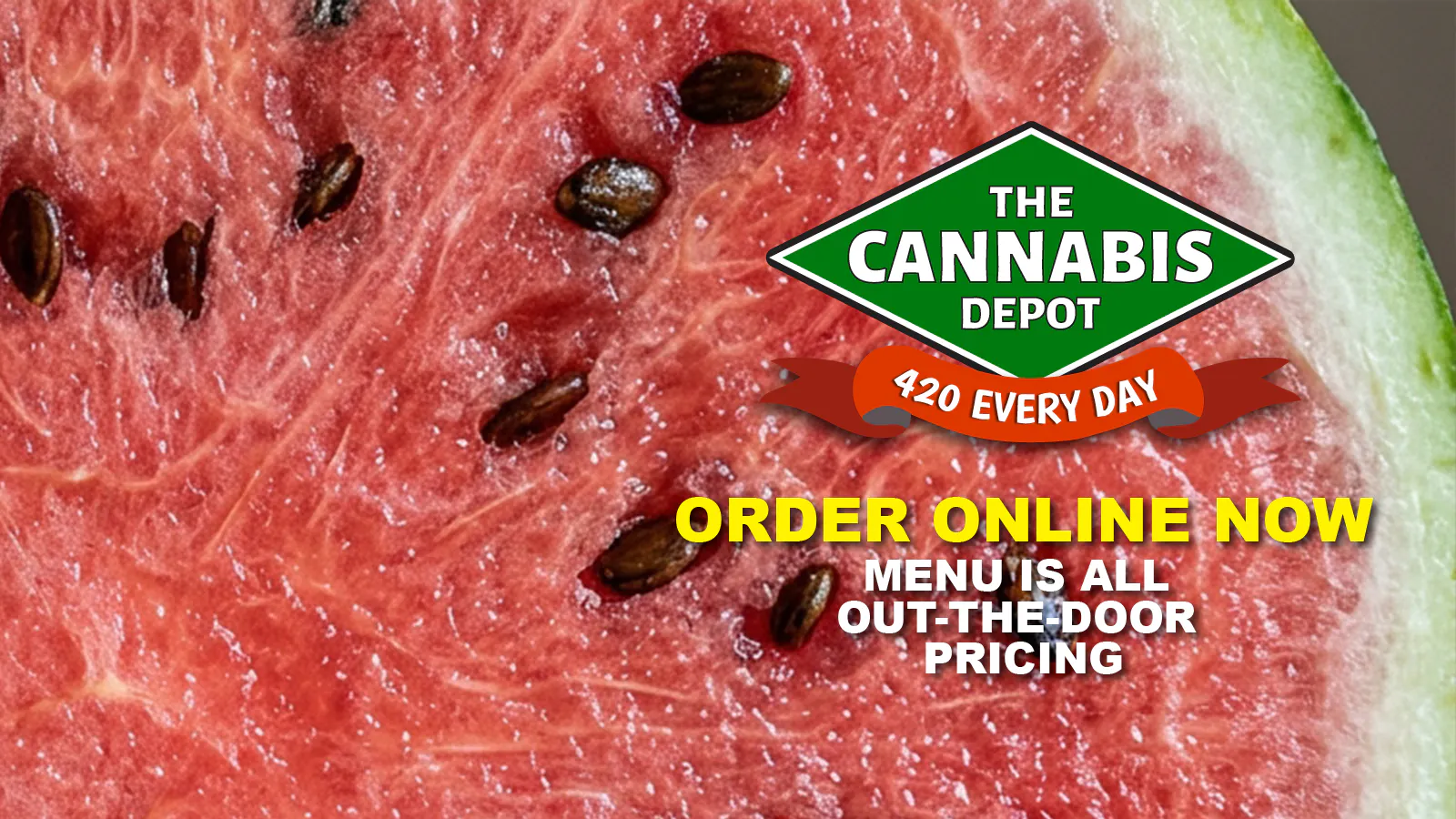 The Cannabis Depot listing banner