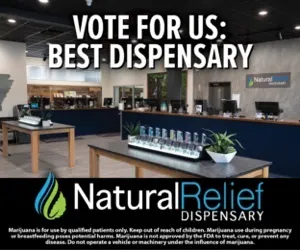 Natural Relief Dispensary listing banner