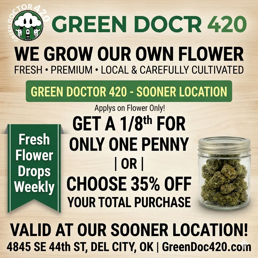 Green Doctor 420 - Sooner listing banner