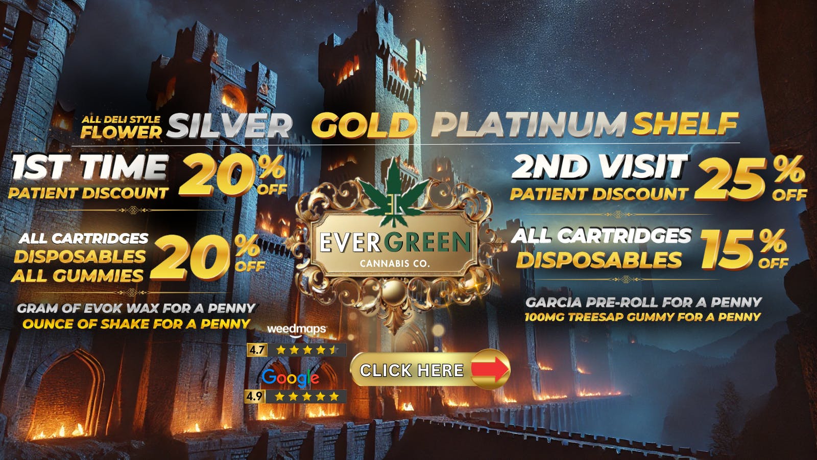 Evergreen Cannabis Company listing banner