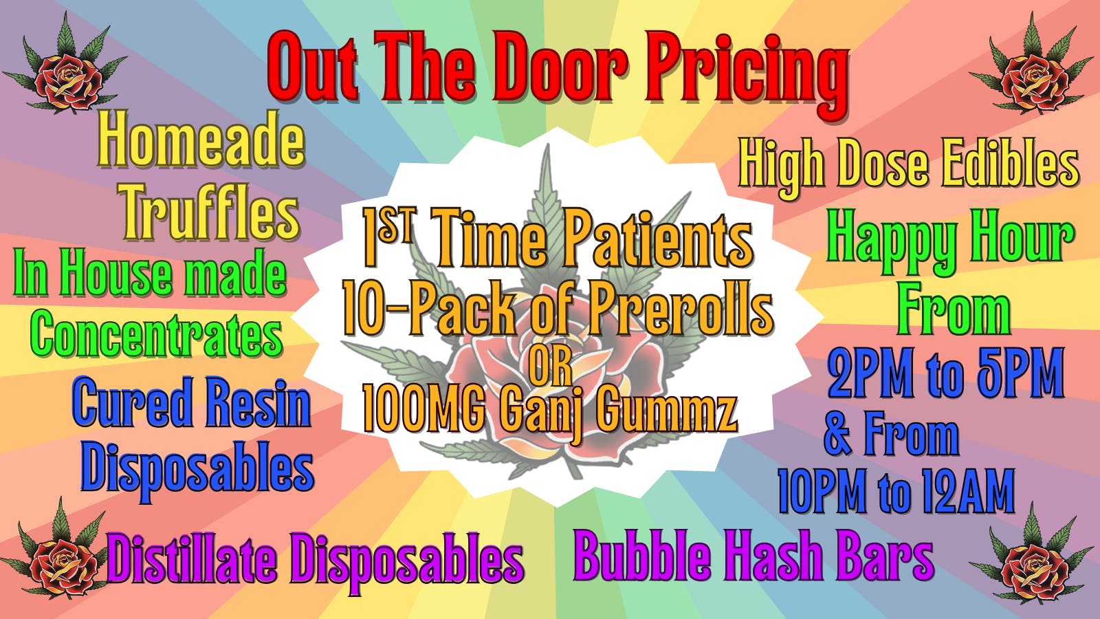Eden Rose Dispensary listing banner