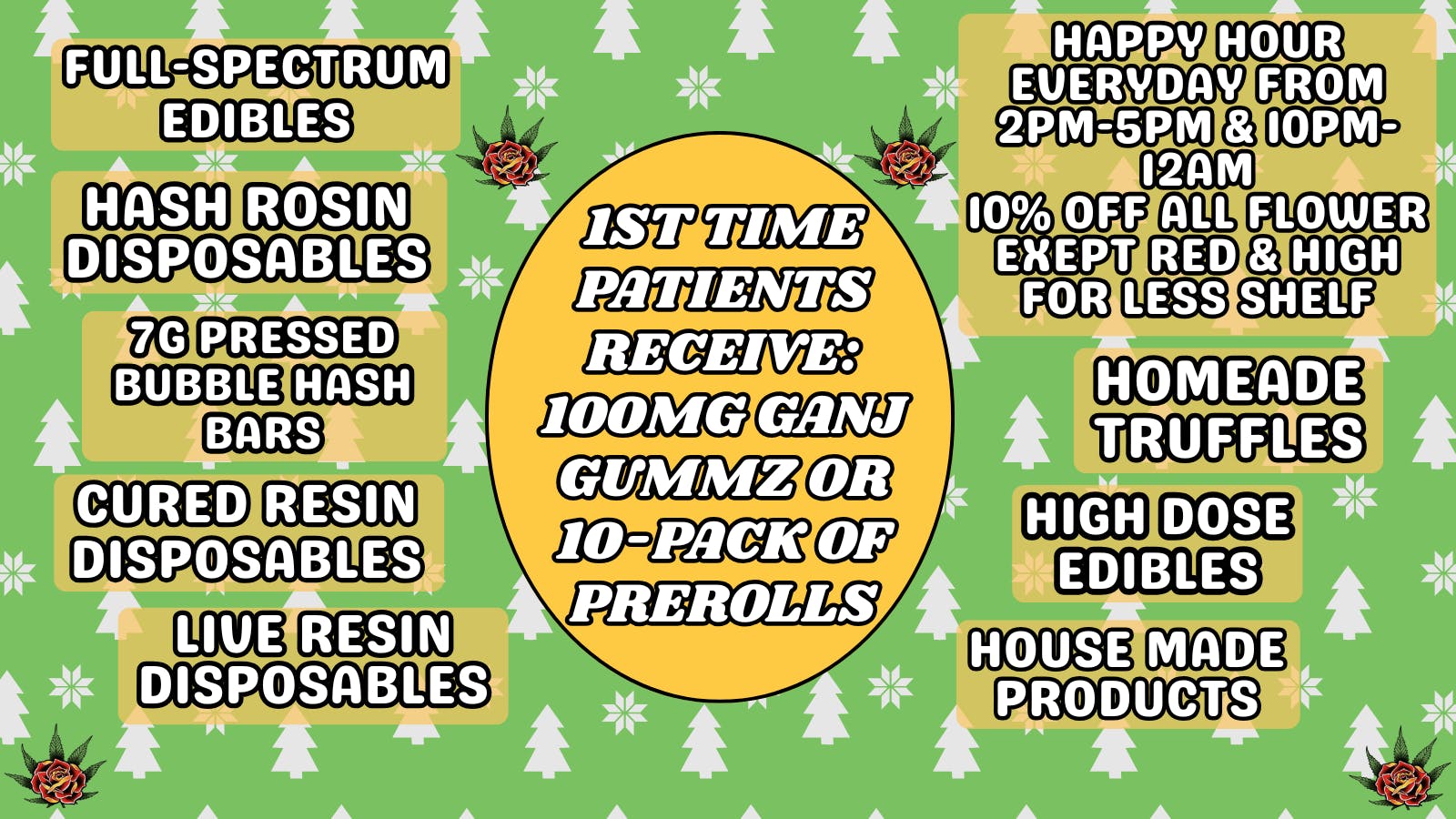 Eden Rose Dispensary listing banner