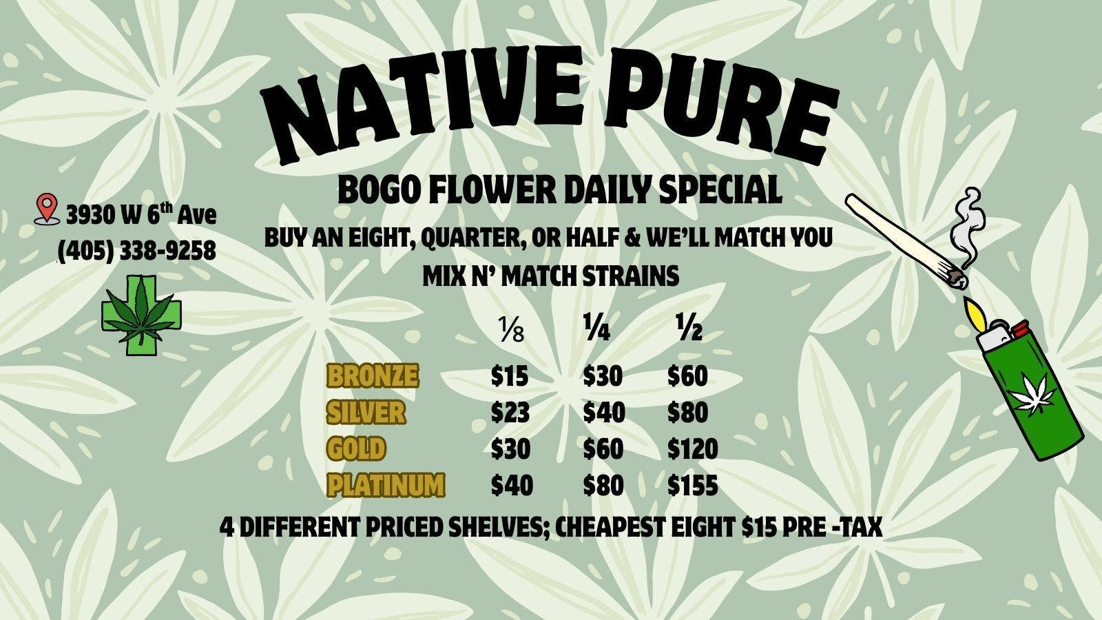 Native Pure listing banner