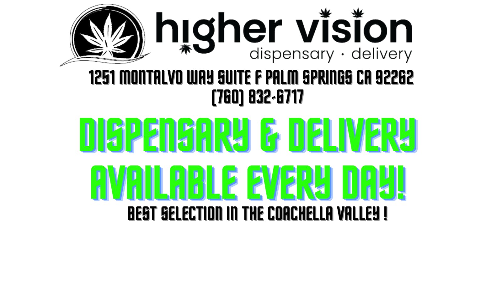Higher Vision listing banner