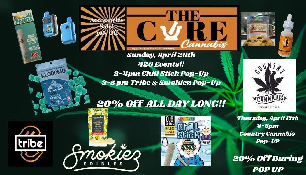 The Cannabis Cure - Drive Thru listing banner