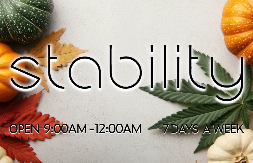 Stability Cannabis - S Meridian listing banner