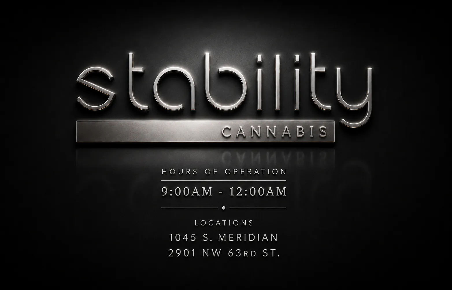 Stability Cannabis - S Meridian listing banner