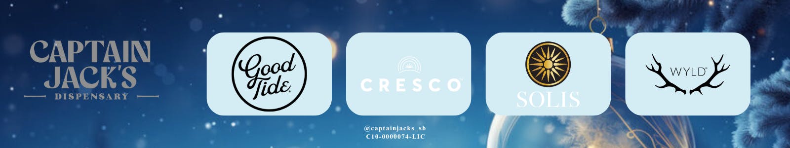 Captain Jacks listing banner