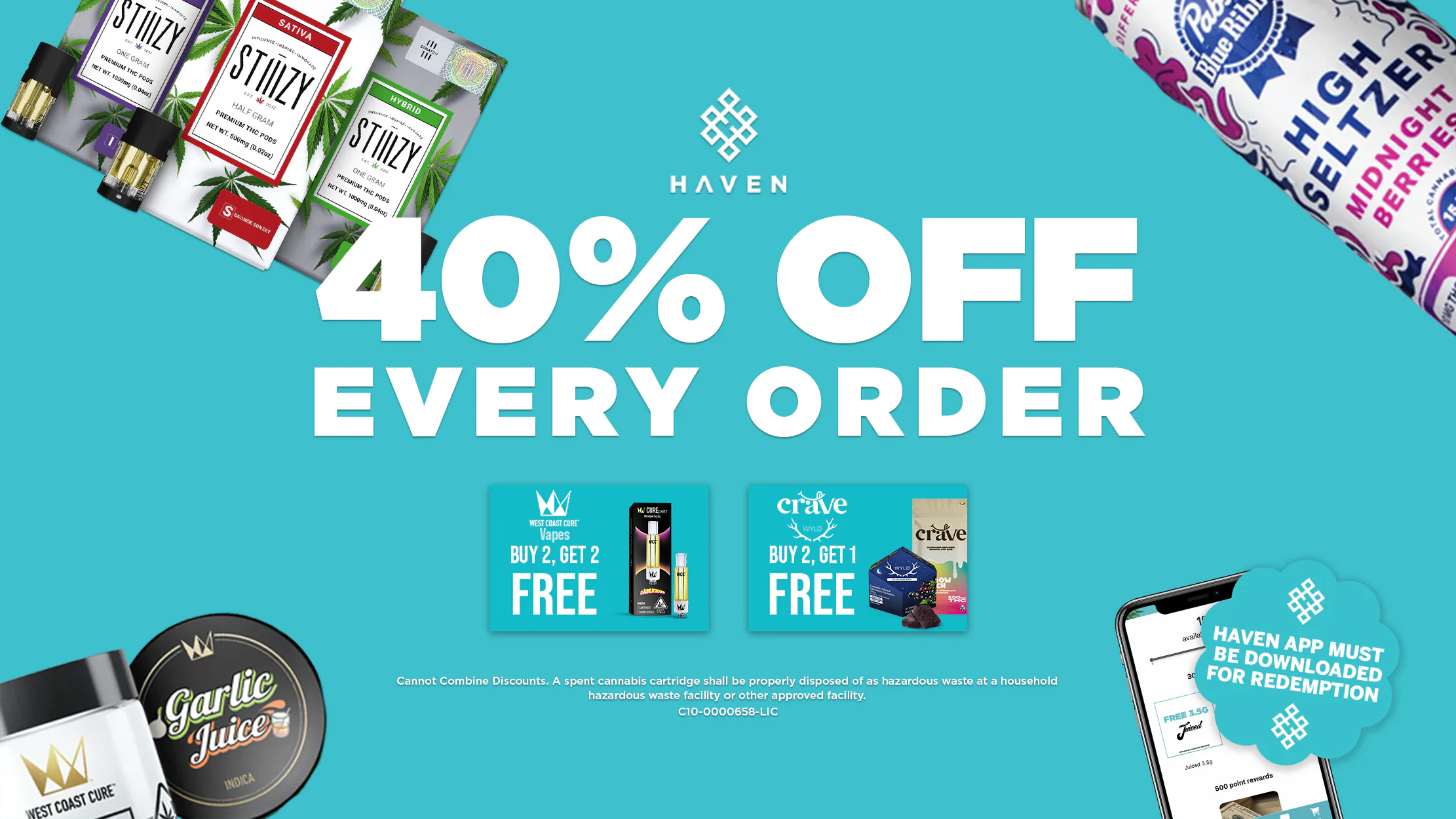 HAVEN Cannabis Marijuana and Weed Dispensary - Paramount listing banner