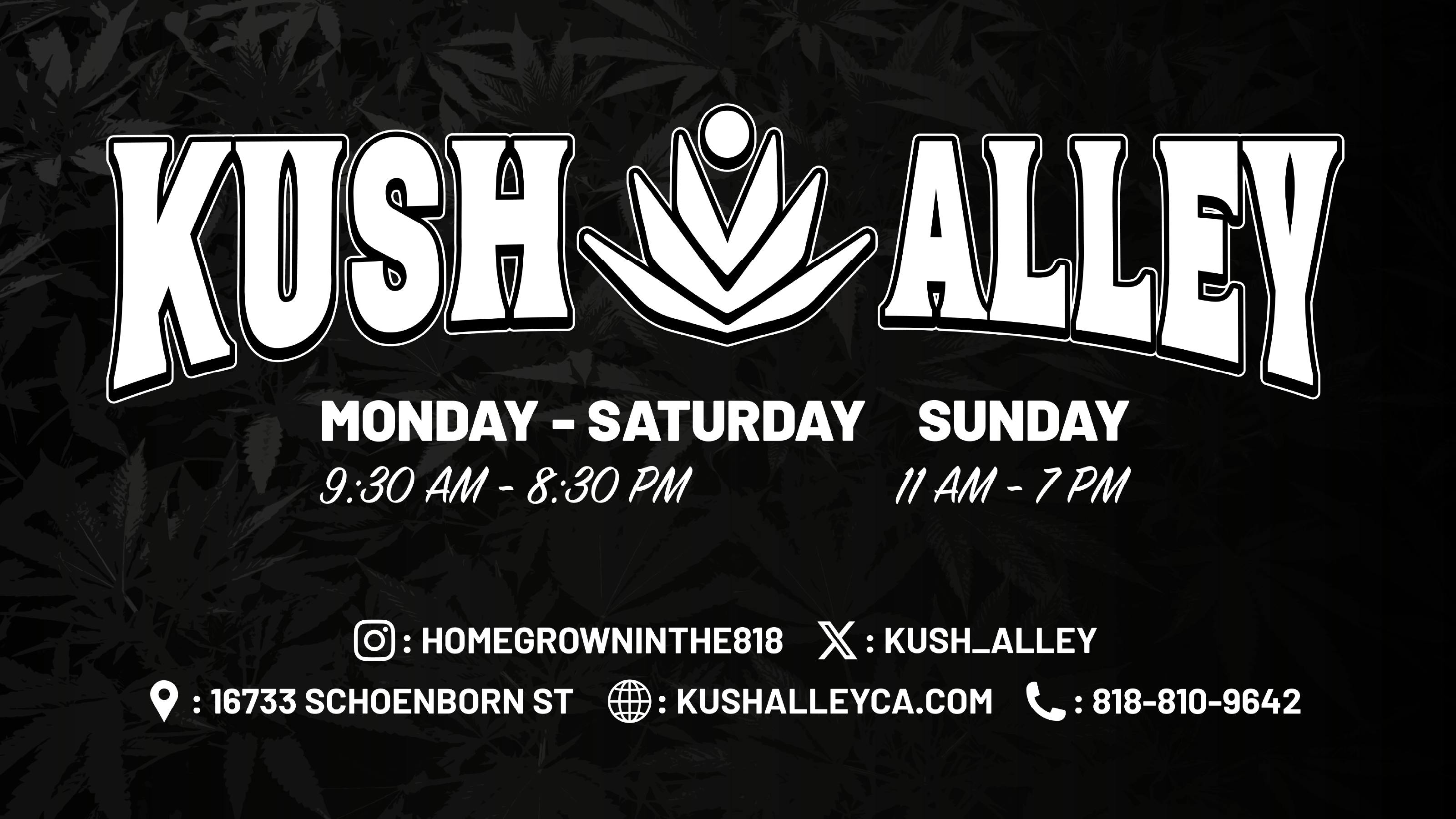 Kush Alley listing banner