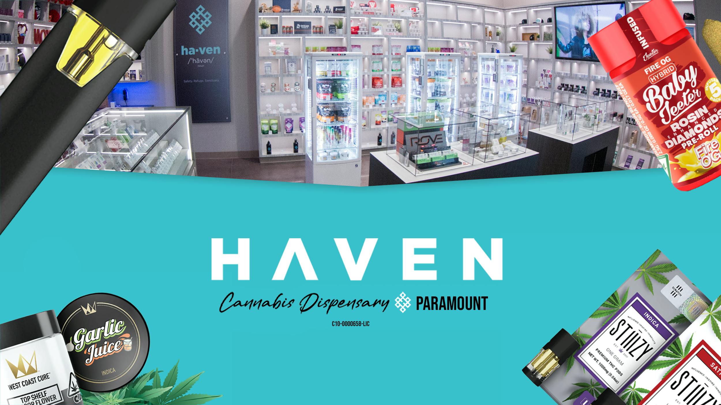 HAVEN Cannabis Marijuana and Weed Dispensary - Downtown Long Beach listing banner