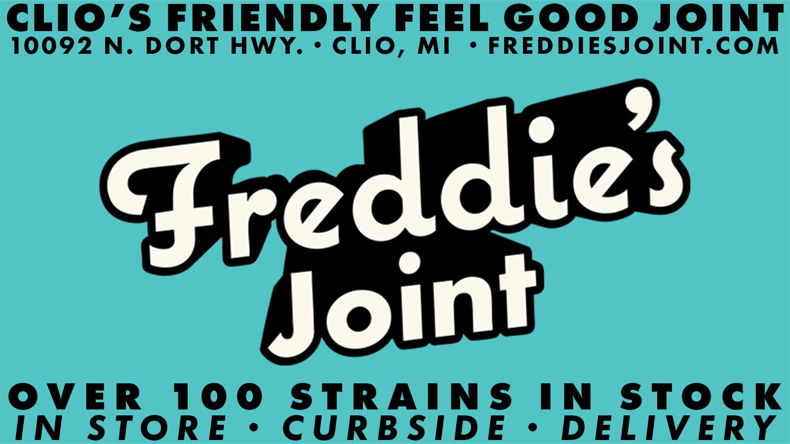 Freddie's Recreational listing banner