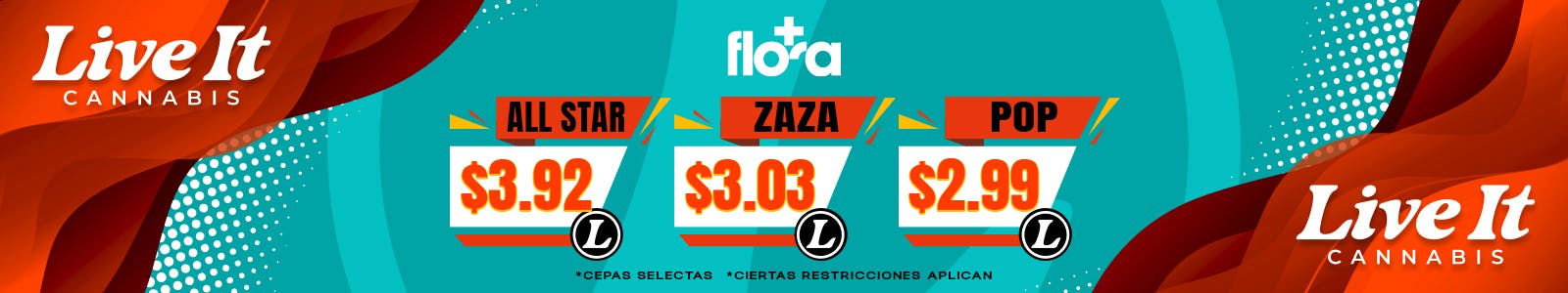 FLORA listing banner