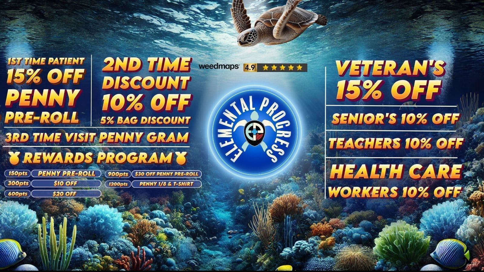 Elemental Progress listing banner