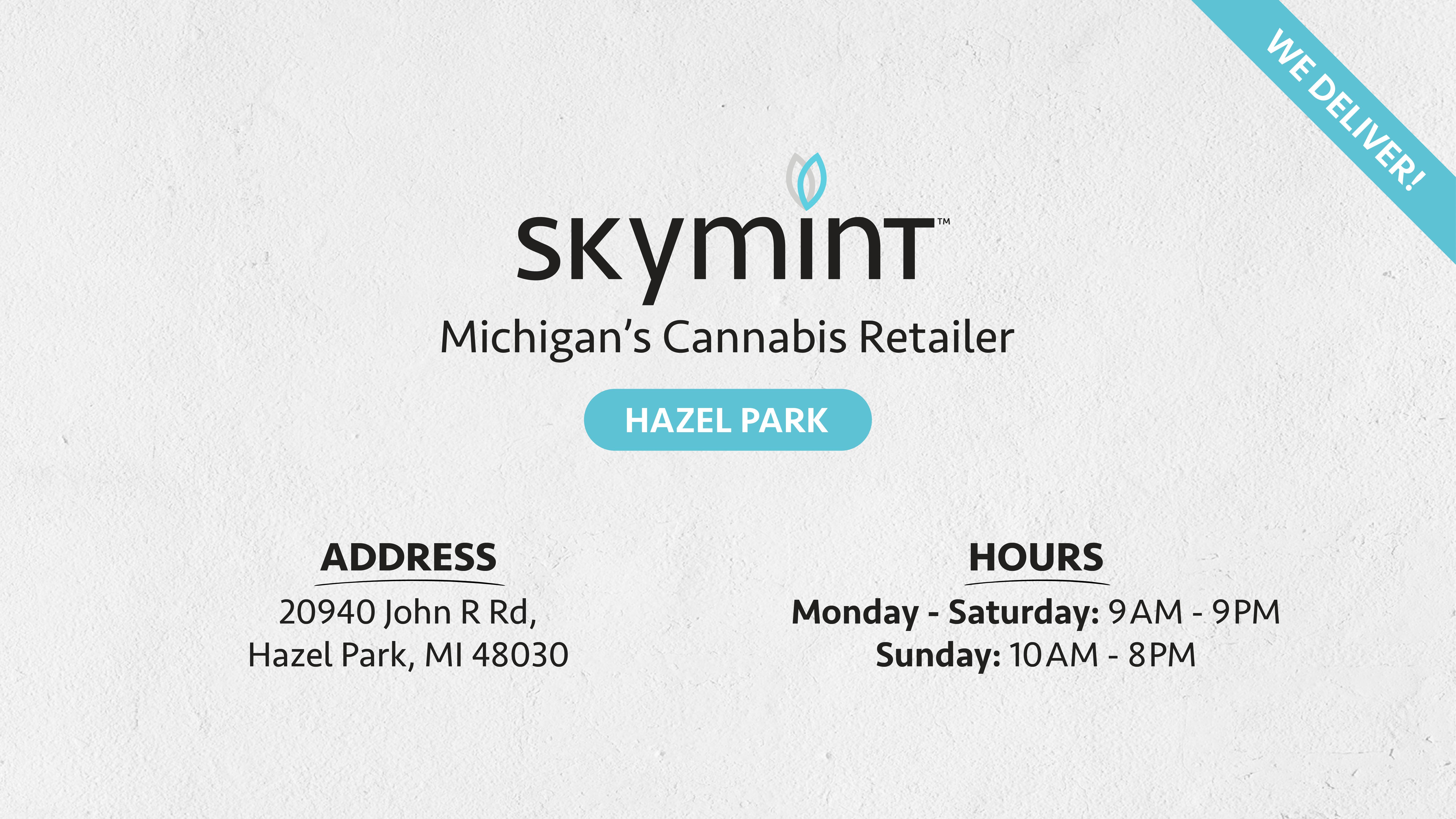 Skymint Hazel Park listing banner