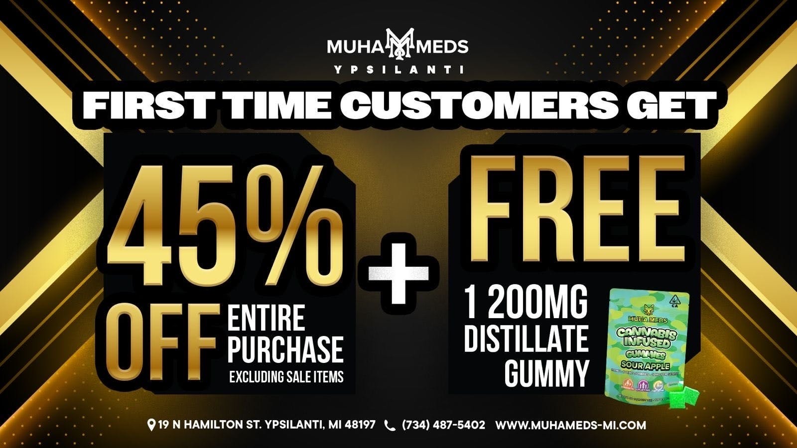 Muha Meds Ypsilanti - Recreational listing banner