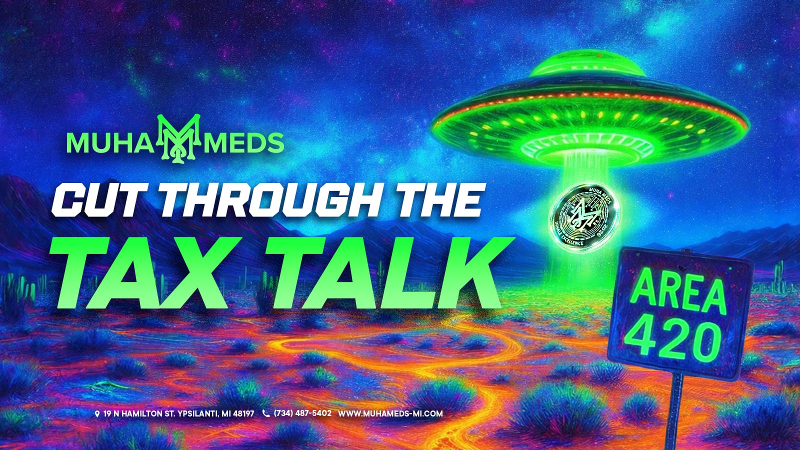 Muha Meds Ypsilanti - Recreational listing banner