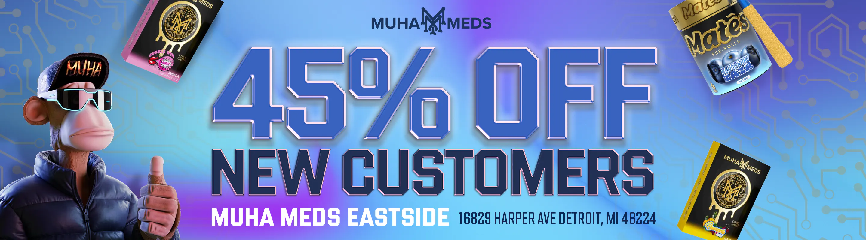 Muha Meds - Detroit listing banner