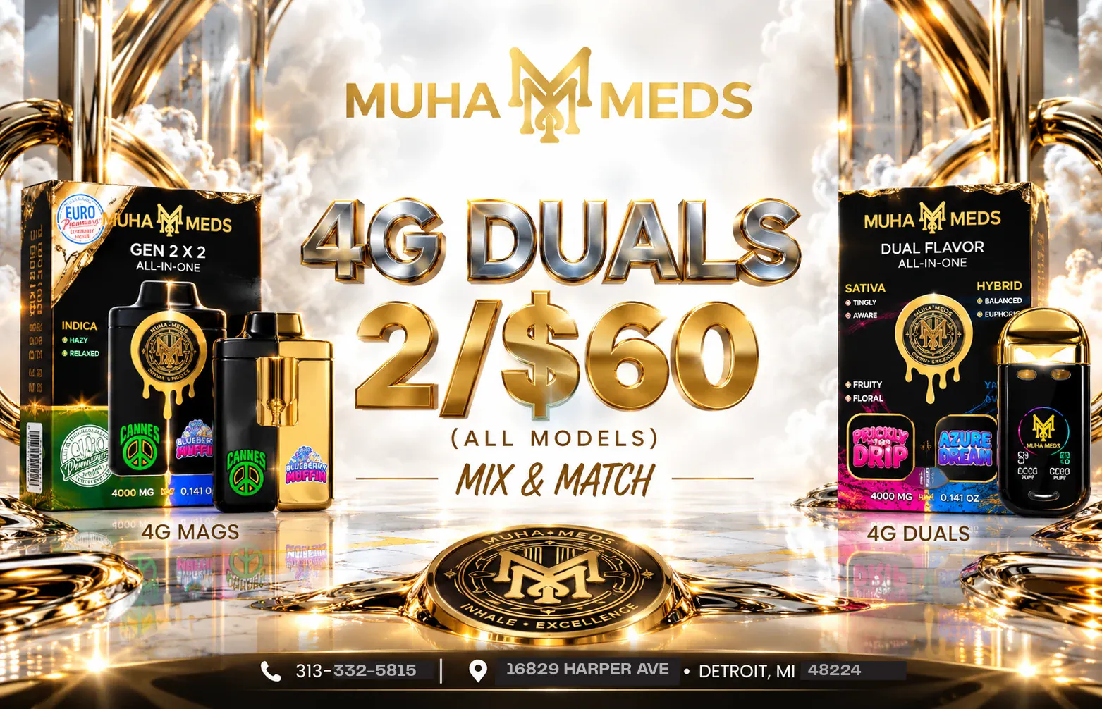 Muha Meds - Detroit listing banner