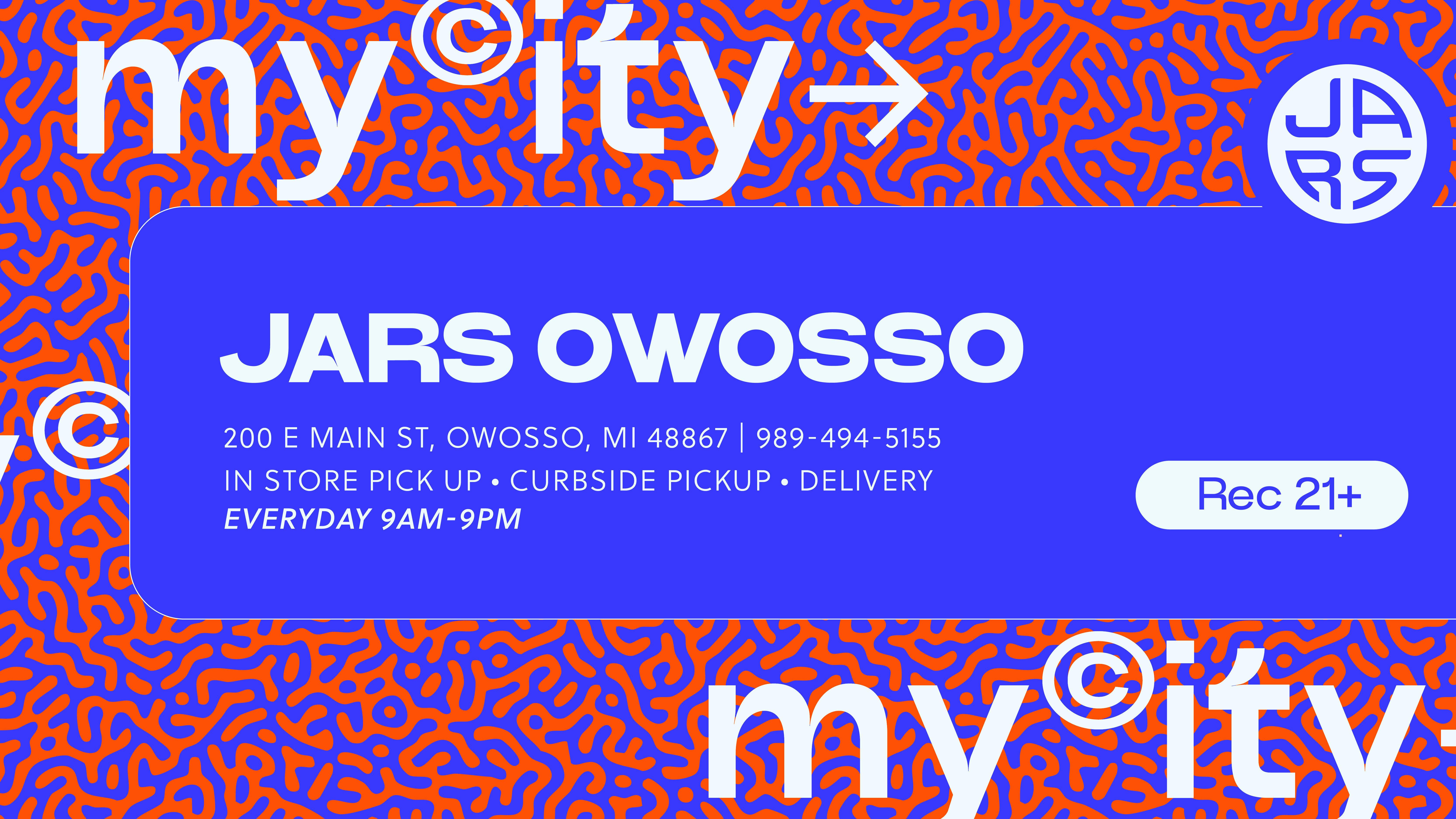JARS Cannabis - Owosso listing banner