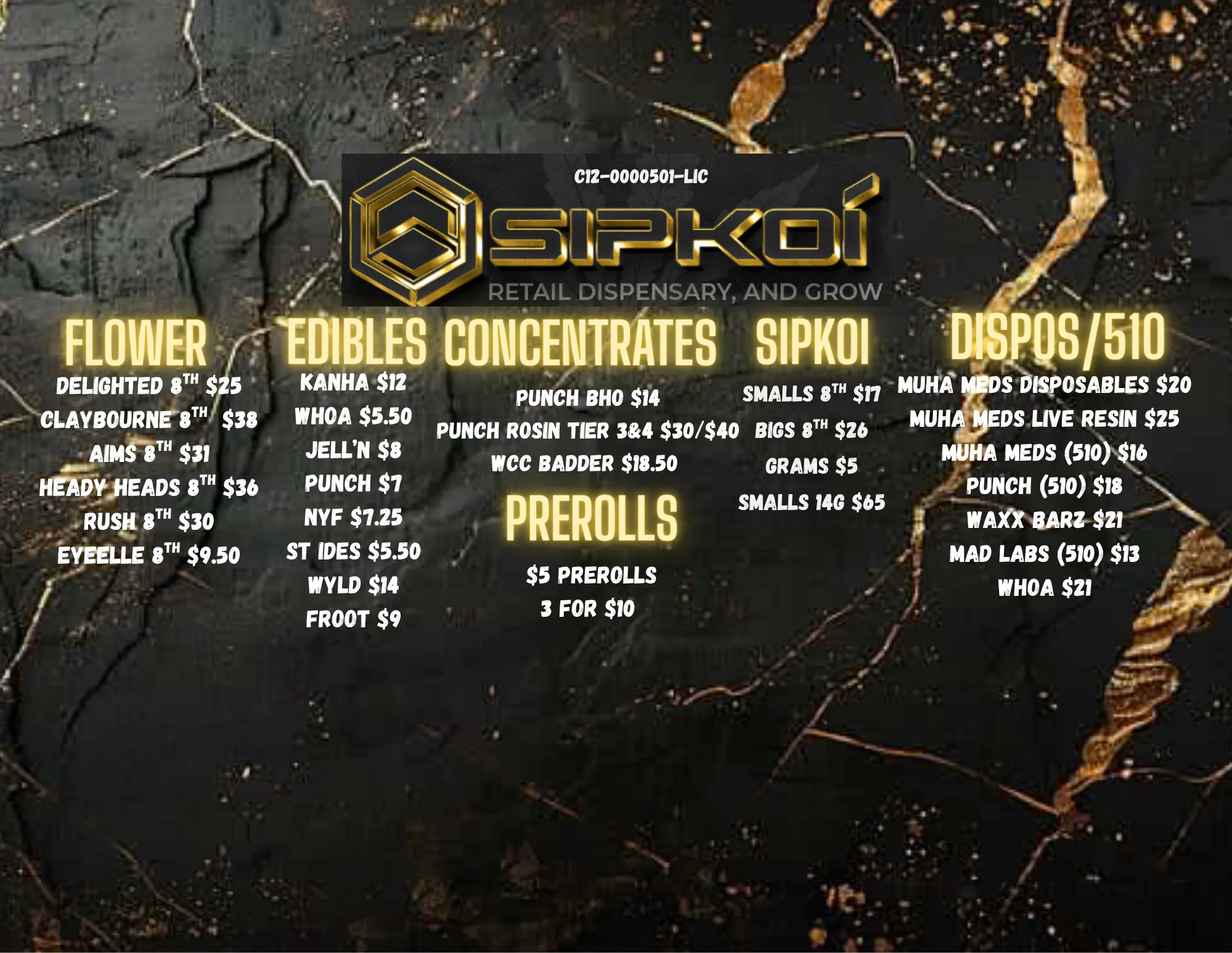 SipKoi listing banner