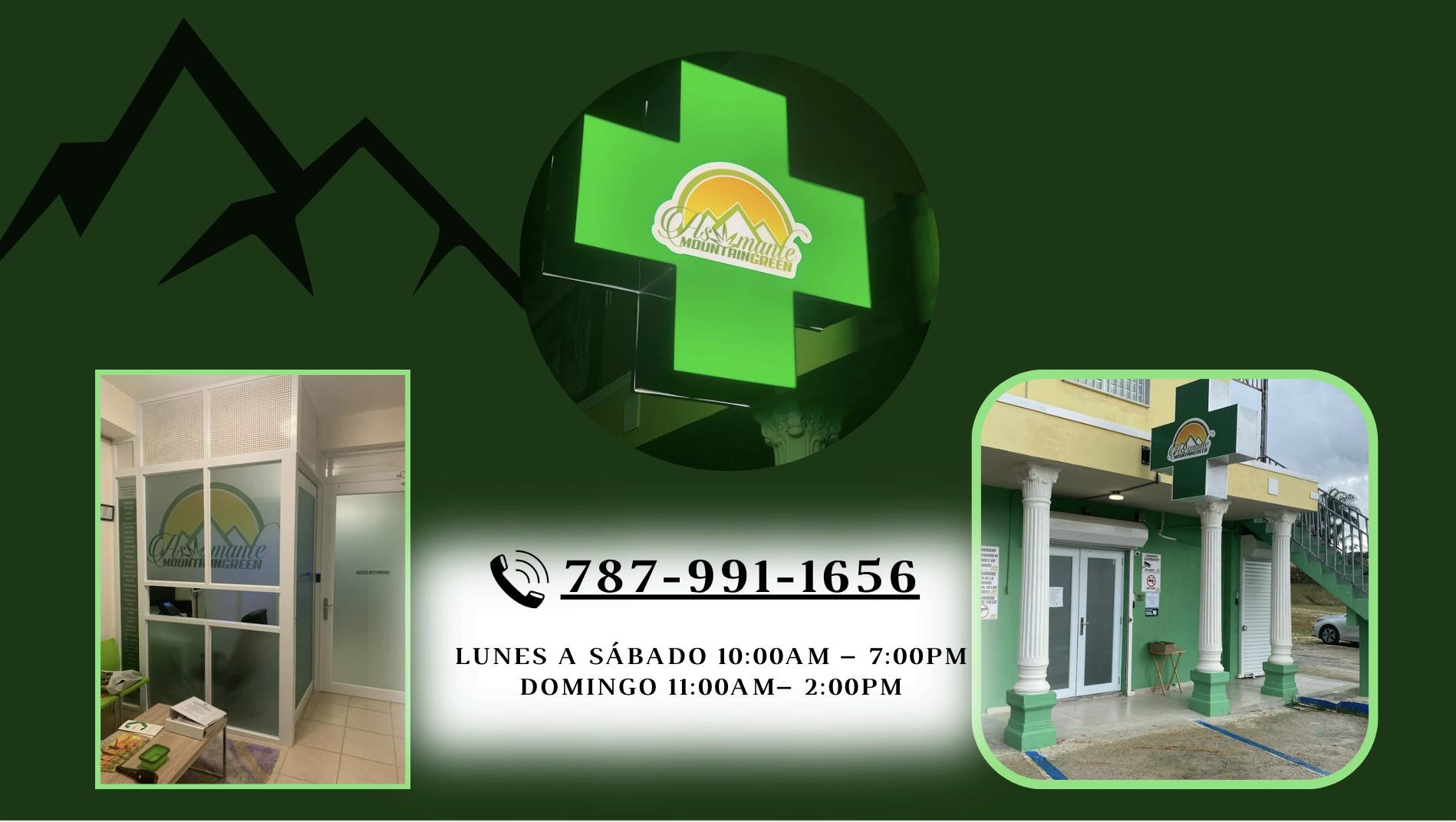 Asomante Mountain Green listing banner