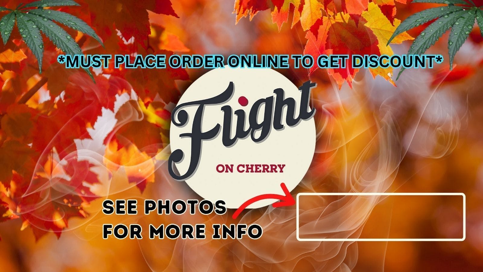 Flight On Cherry listing banner