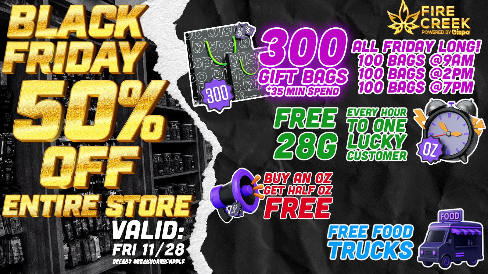 Fire Creek Battle Creek - Recreational listing banner