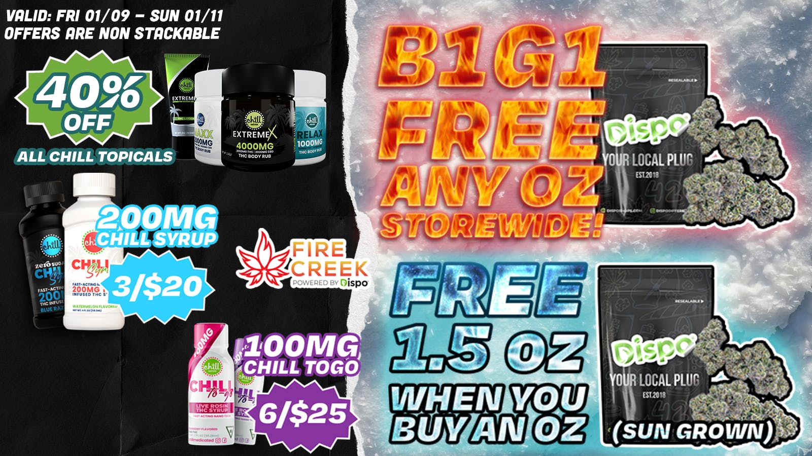 Fire Creek Battle Creek - Recreational listing banner