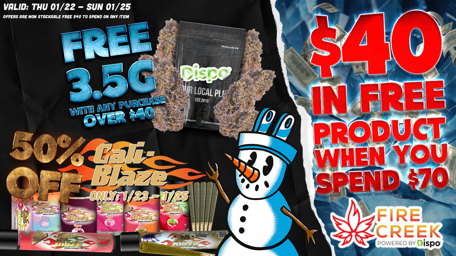 Fire Creek Battle Creek - Recreational listing banner