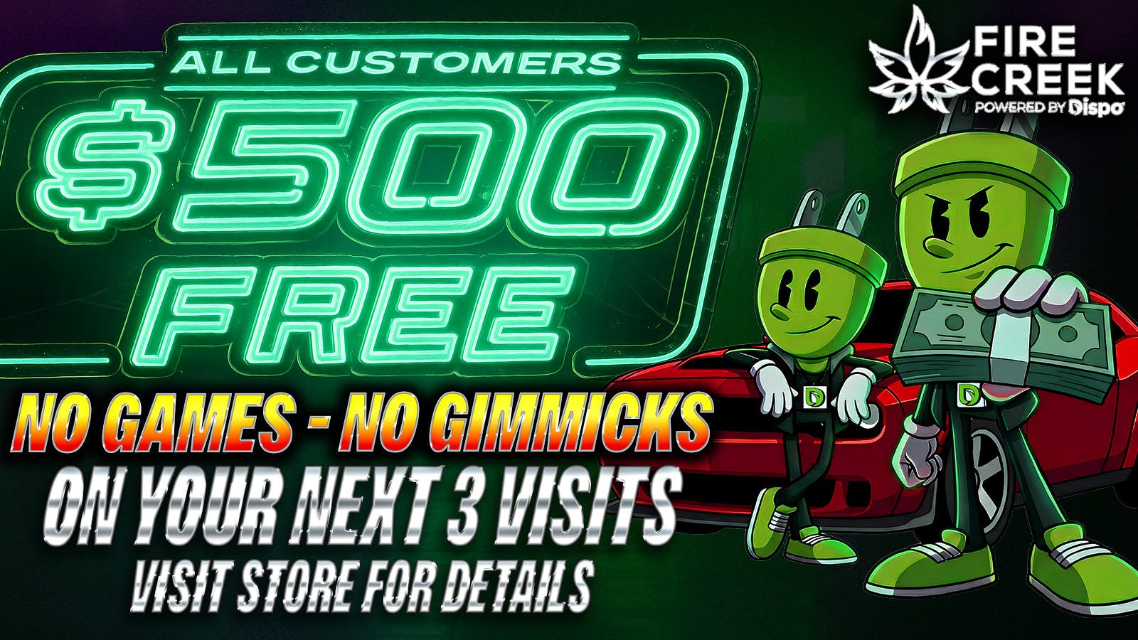 Fire Creek Battle Creek - Recreational listing banner