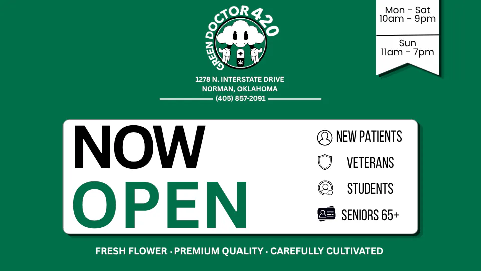 Green Doctor 420 - Norman listing banner
