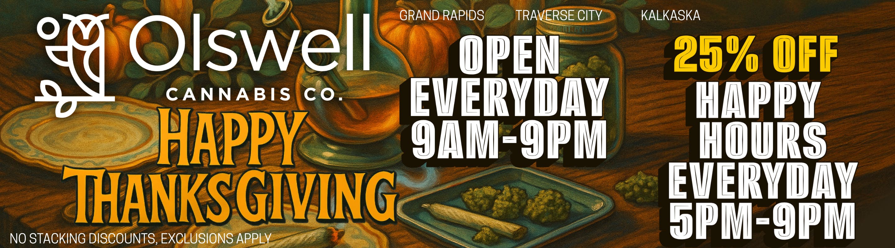 Olswell Cannabis Co listing banner