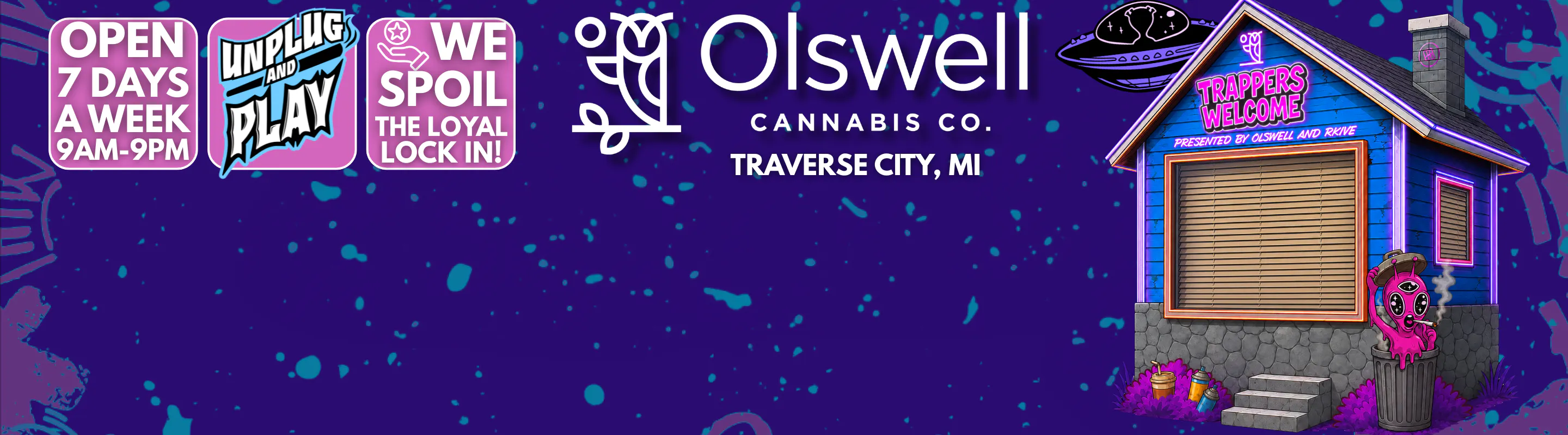 Olswell Cannabis Co listing banner