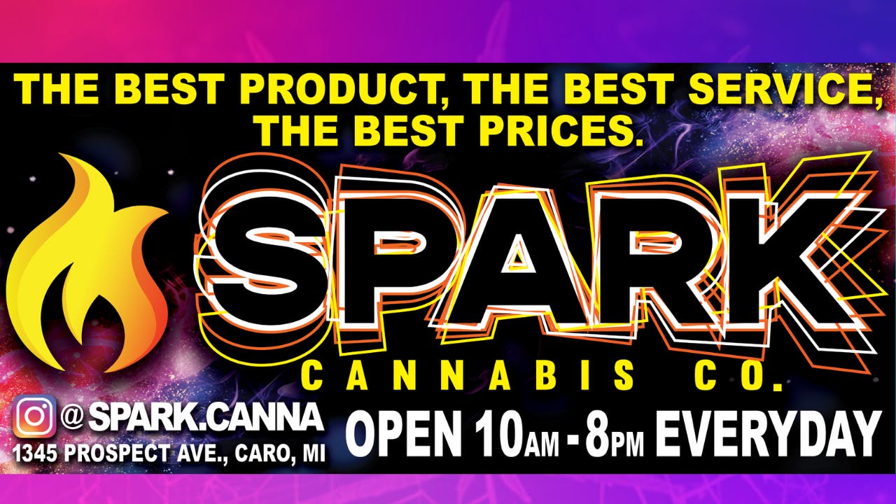 Spark Cannabis Co. listing banner