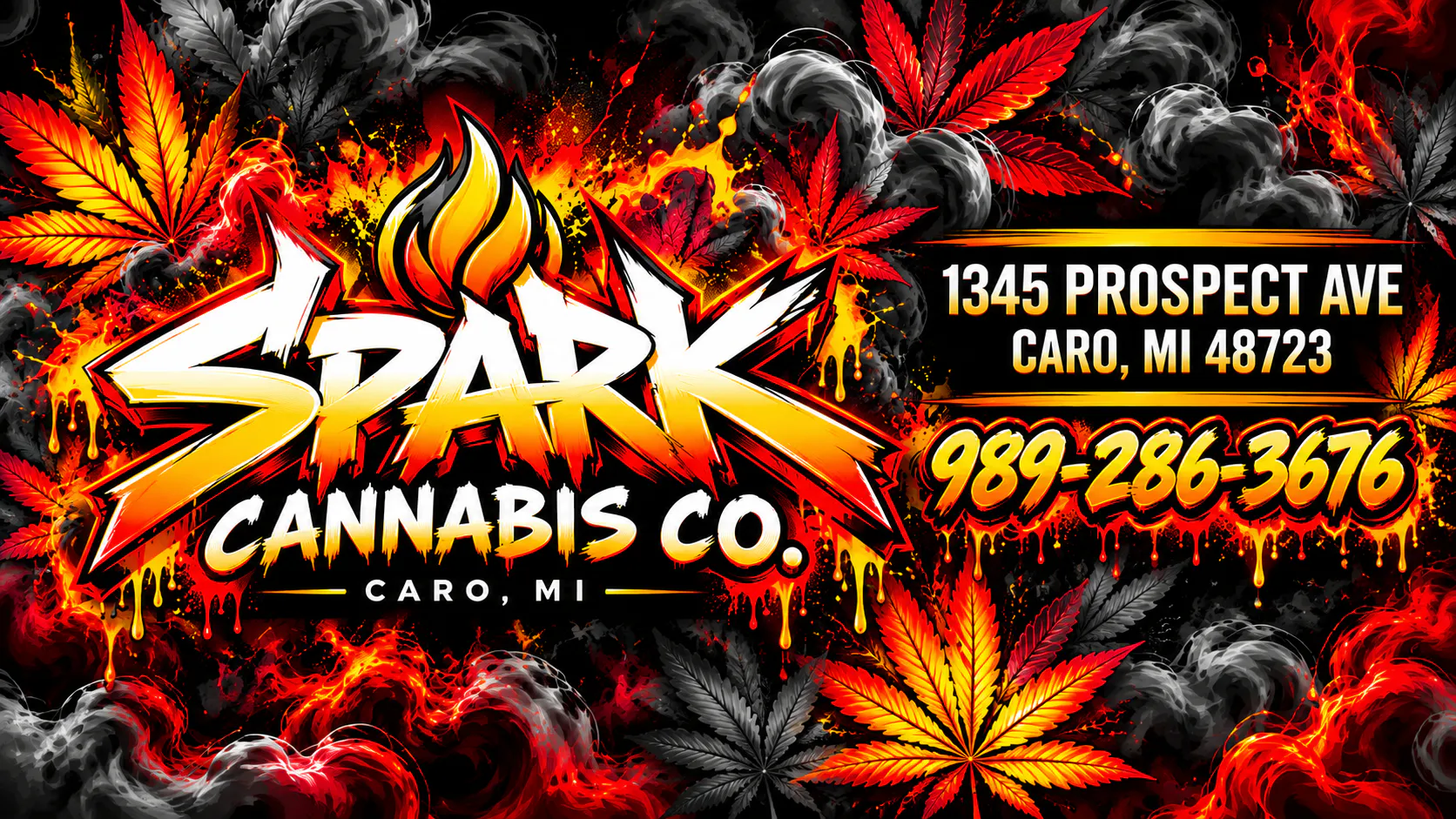 Spark Cannabis Co. listing banner