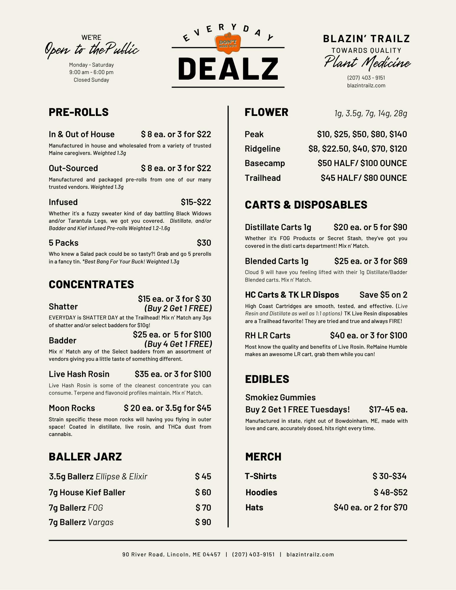BLAZIN' TRAILZ listing banner