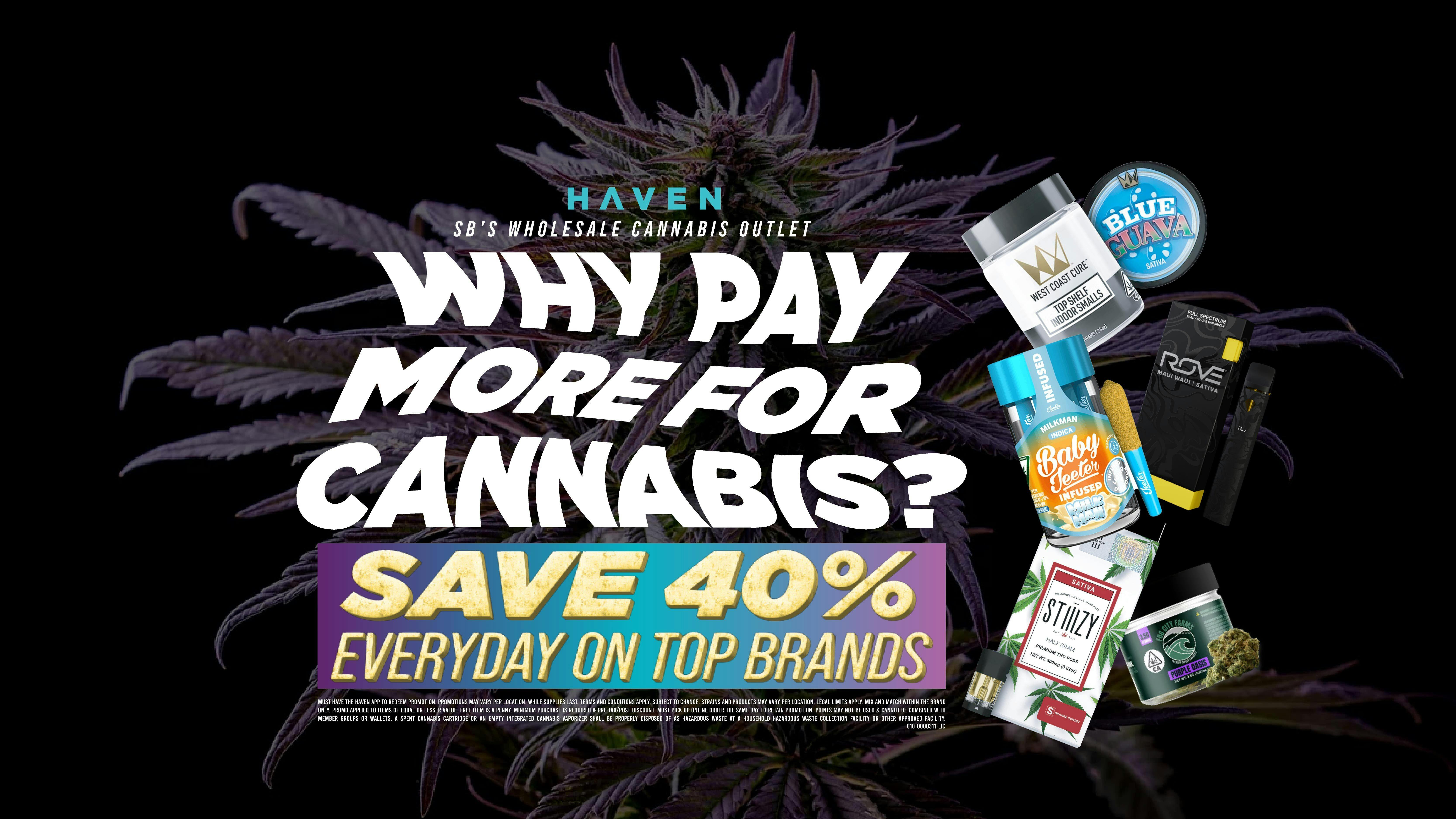 HAVEN Cannabis Marijuana and Weed Dispensary - San Bernardino listing banner