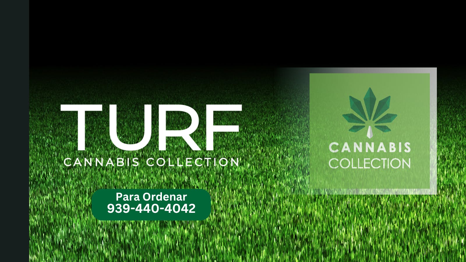 Turf Cannabis Collection listing banner