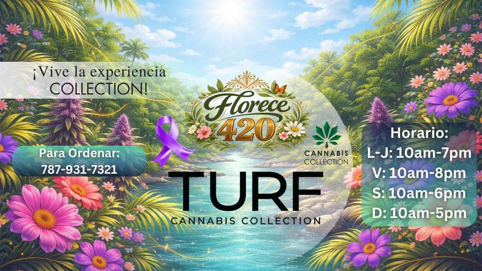 Turf Cannabis Collection listing banner