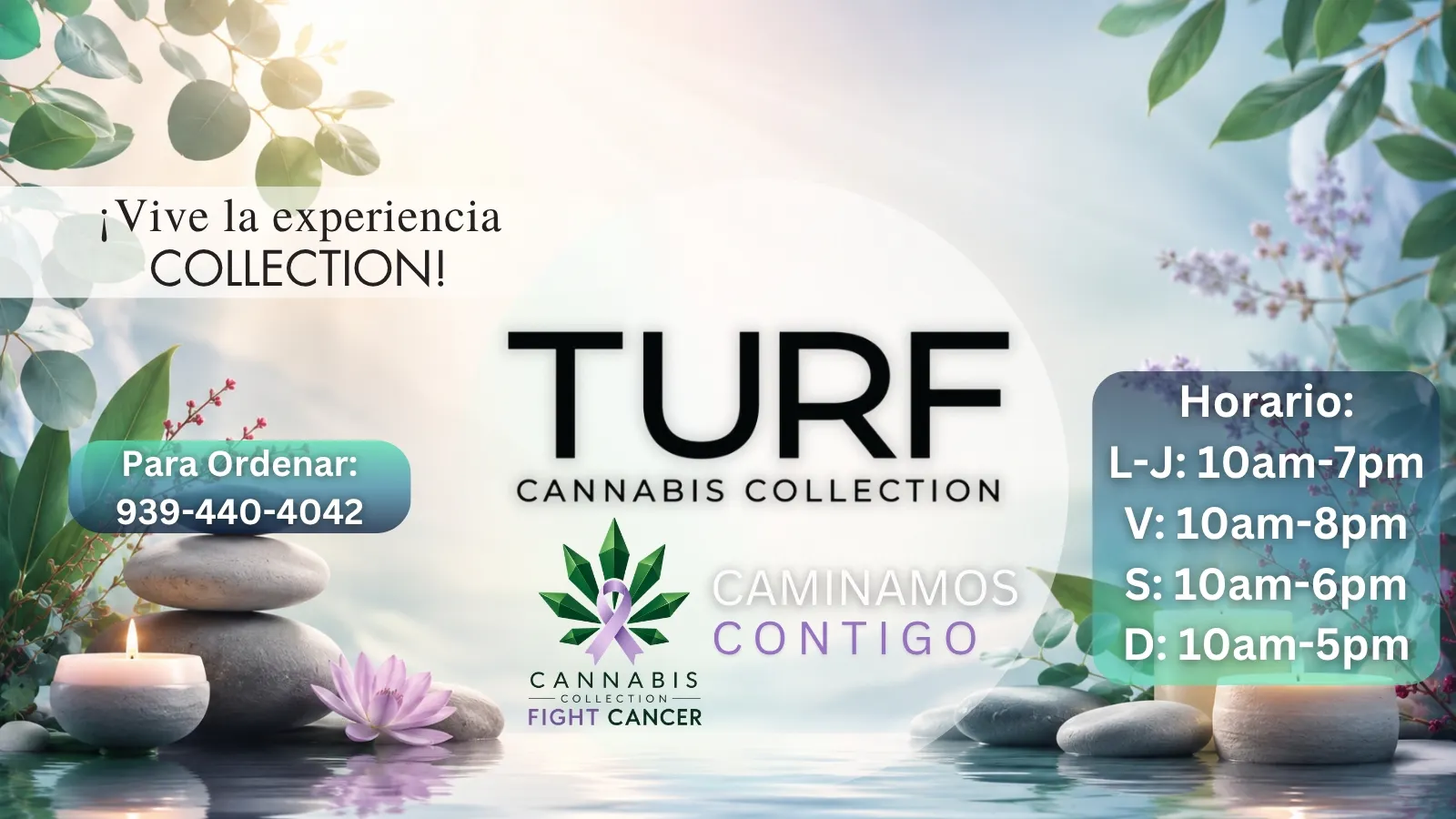 Turf Cannabis Collection listing banner