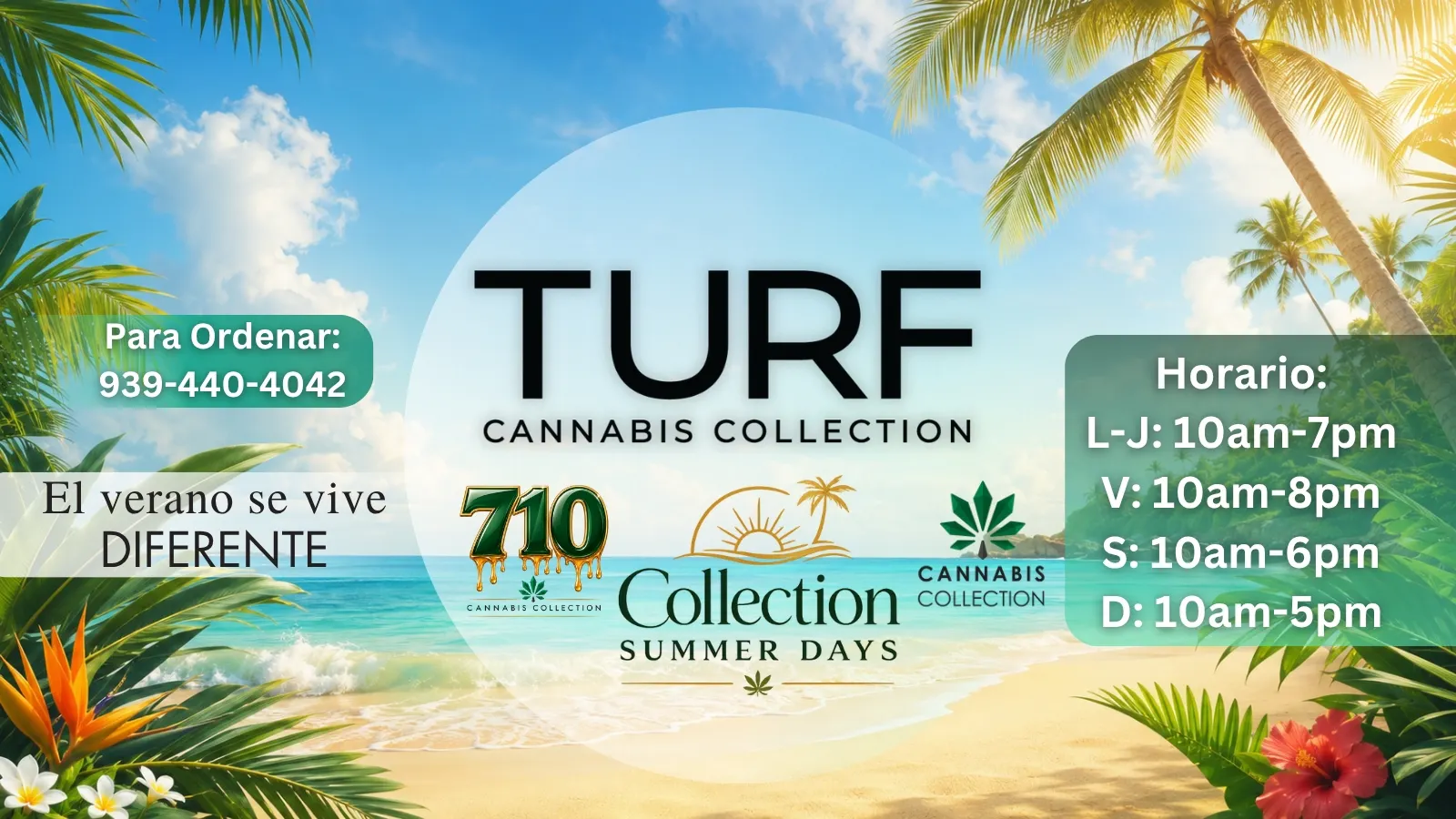 Turf Cannabis Collection listing banner