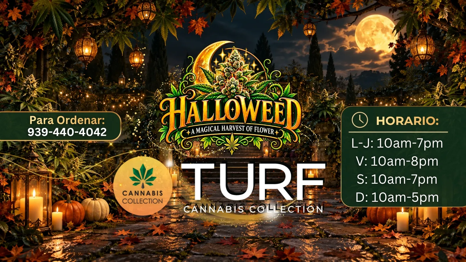 Turf Cannabis Collection listing banner