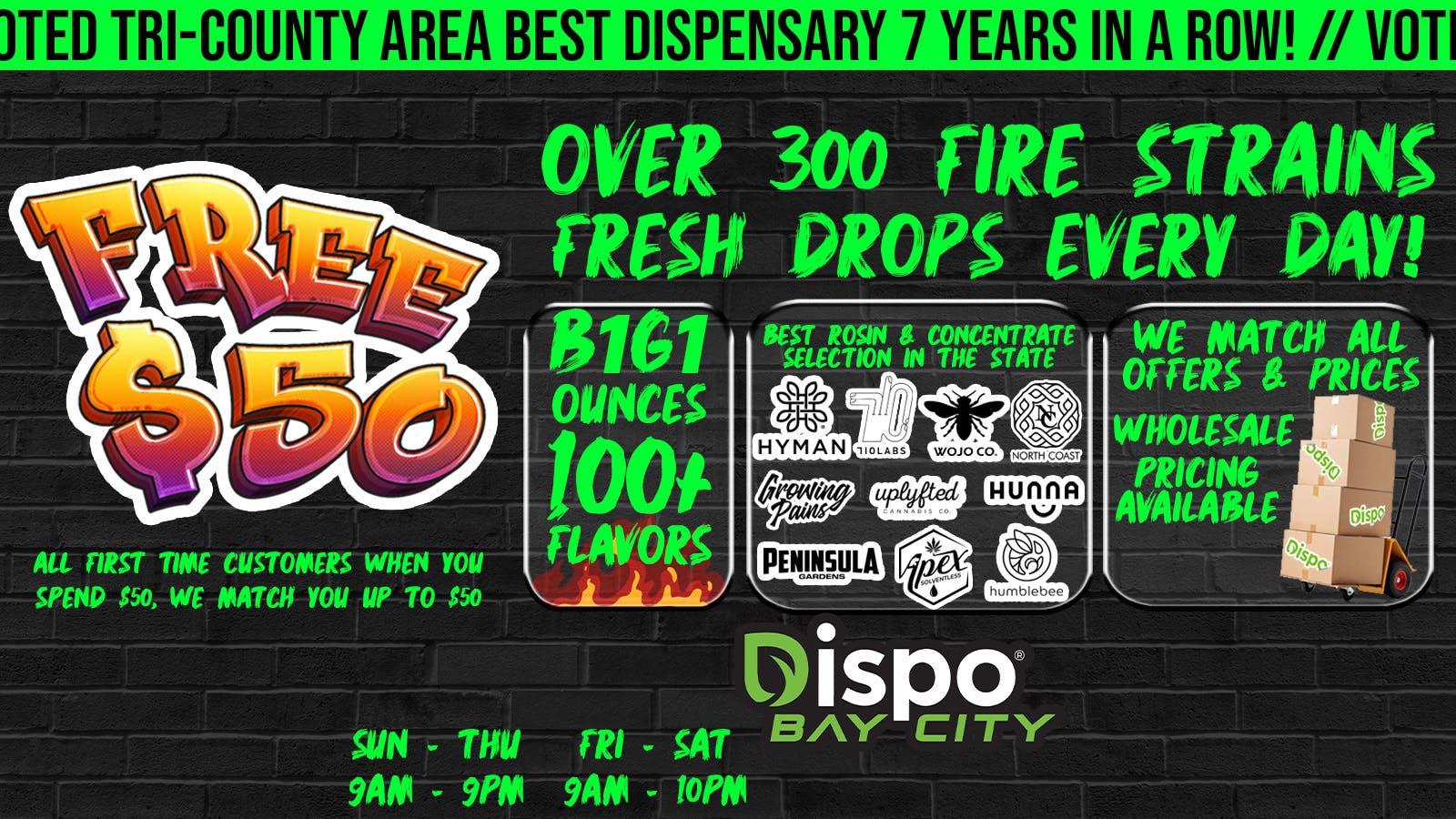 Dispo Bay City South listing banner